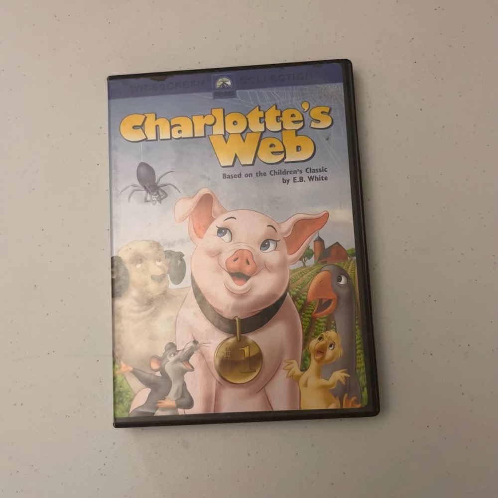 💙 Charlotte’s Web DVD